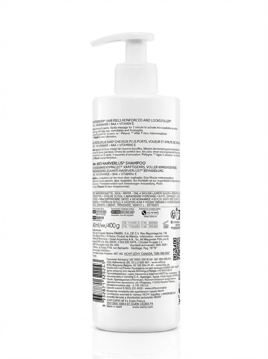 VICHY DERCOS SHAMPOOING ANTI-CHUTE ENERGY+ - 400 ML