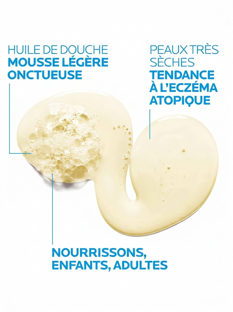 LA ROCHE-POSAY LIPIKAR HUILE LAVANTE AP+ - 400 ML