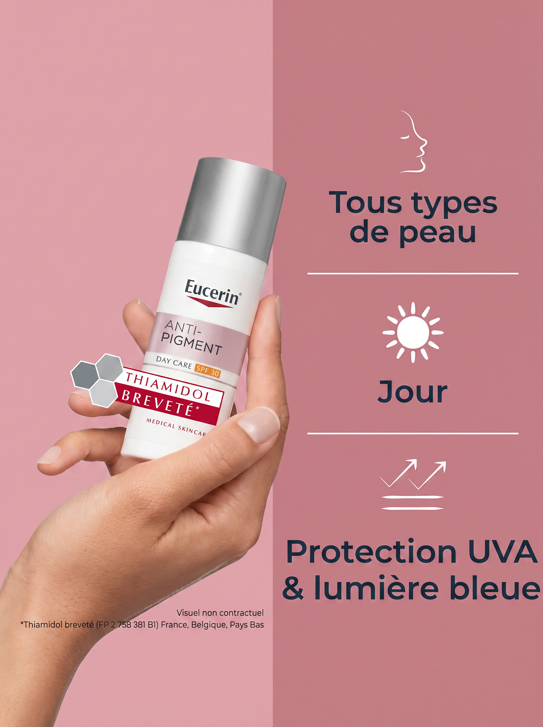 EUCERIN ANTI-PIGMENT SOIN DE JOUR SPF 30 - 50 ML