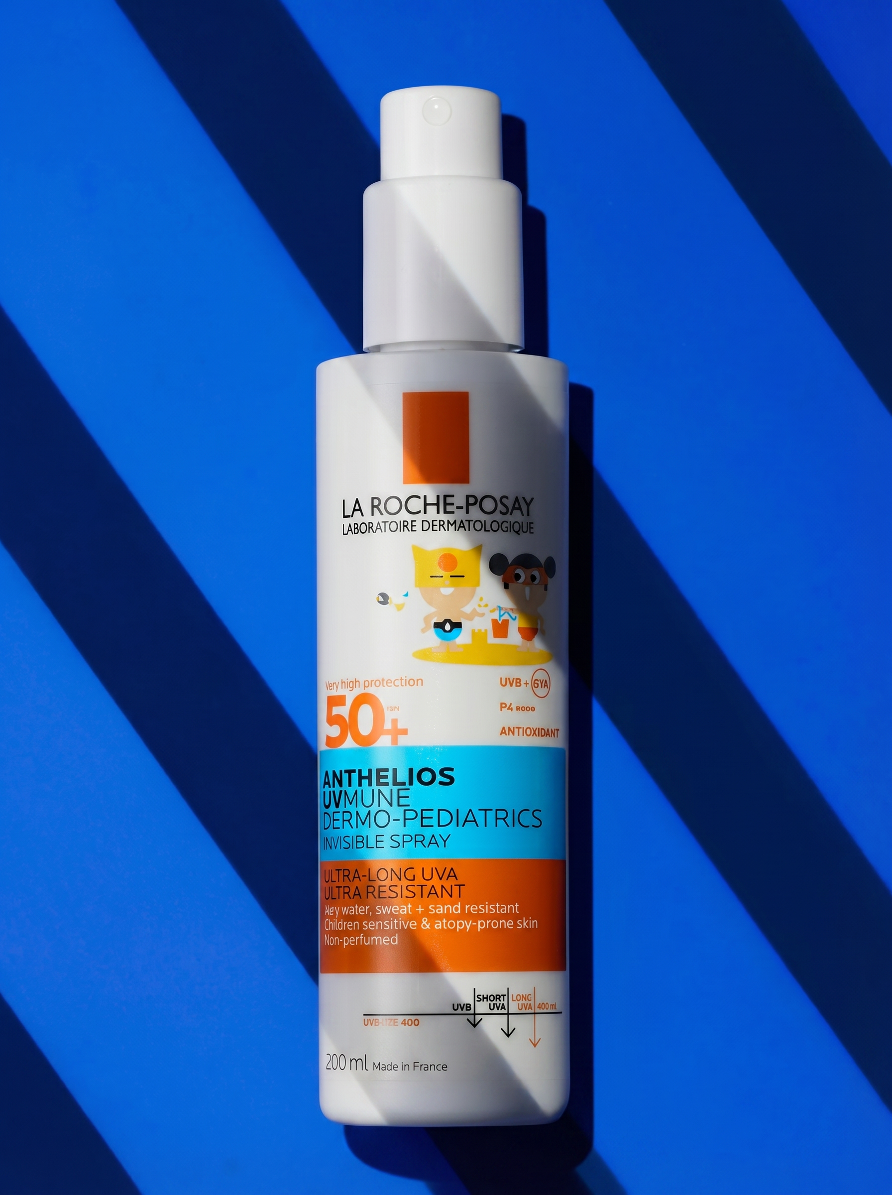 LA ROCHE-POSAY ANTHELIOS UVMUNE 400 DERMO-PEDIATRICS SPRAY INVISIBLE SPF50+ - 200 ML