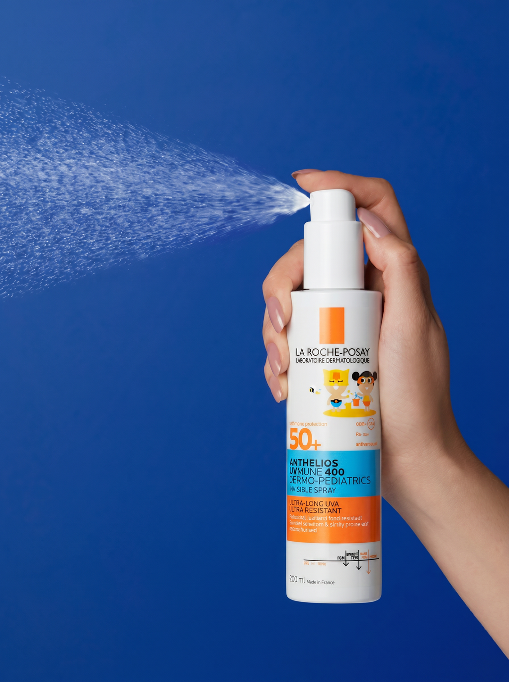 LA ROCHE-POSAY ANTHELIOS UVMUNE 400 DERMO-PEDIATRICS SPRAY INVISIBLE SPF50+ - 200 ML